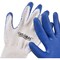 Global Industrial Coated Gloves, Polyester, Cotton, Rubber, Latex, Blue, S 708355S - alternate 5